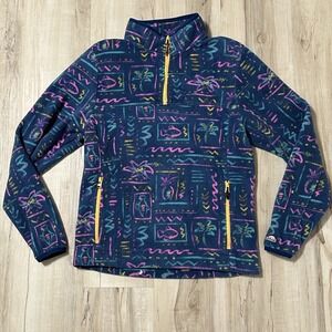 Chubbies Fleece Pullover Jacket Adult Medium 1/4 Zip Pullover Fast Shipping